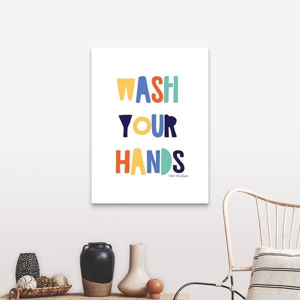 Wash Your Hands Canvas Wall Art Overstock 29112890