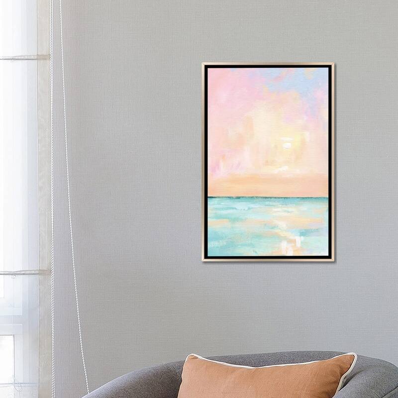 "Pastel Florida Sunset" by April Moffatt Framed