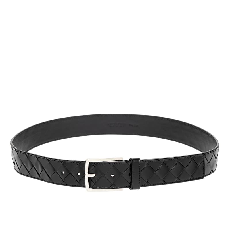 Bottega Veneta Men's Intrecciato Belt - 90
