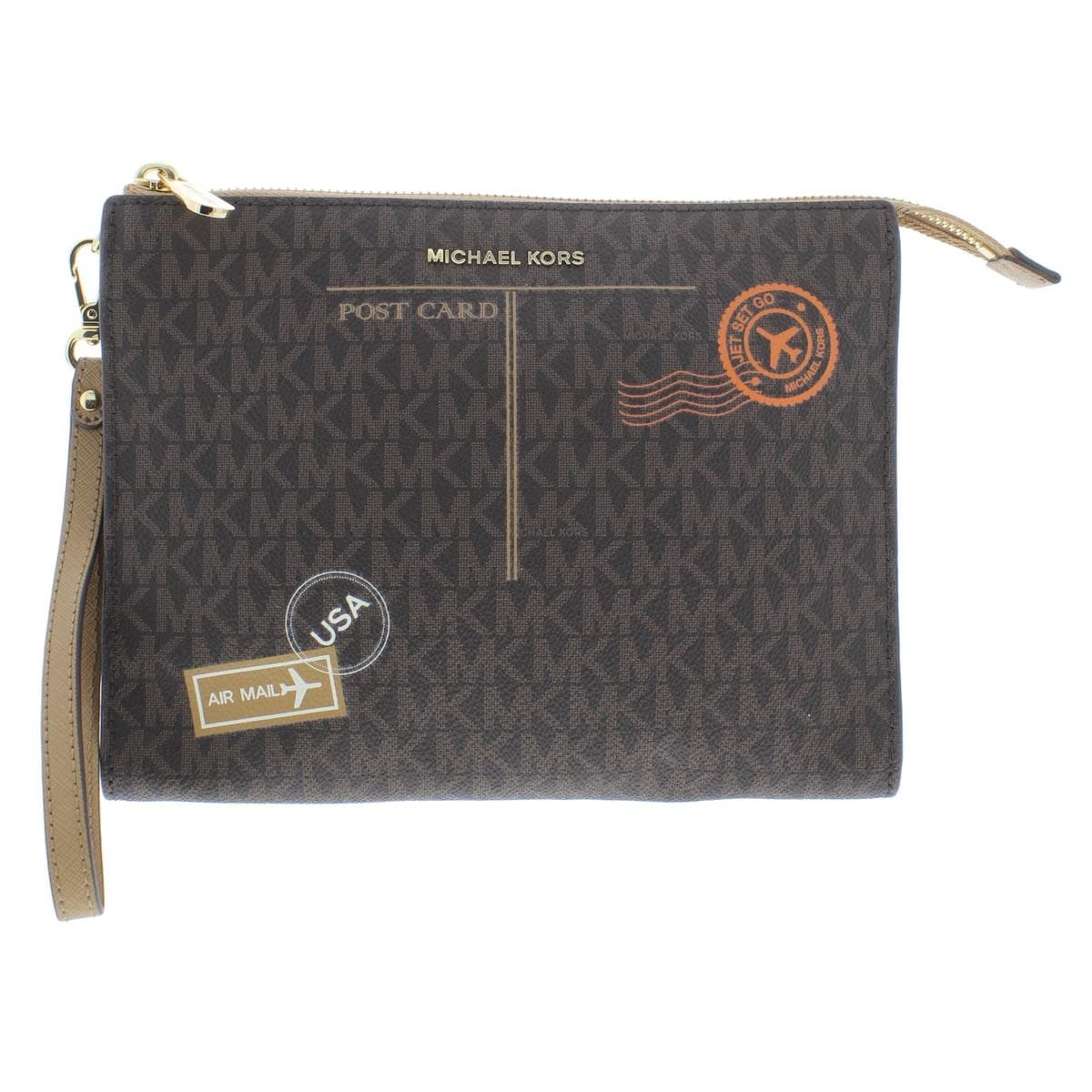 michael kors wristlet pouch