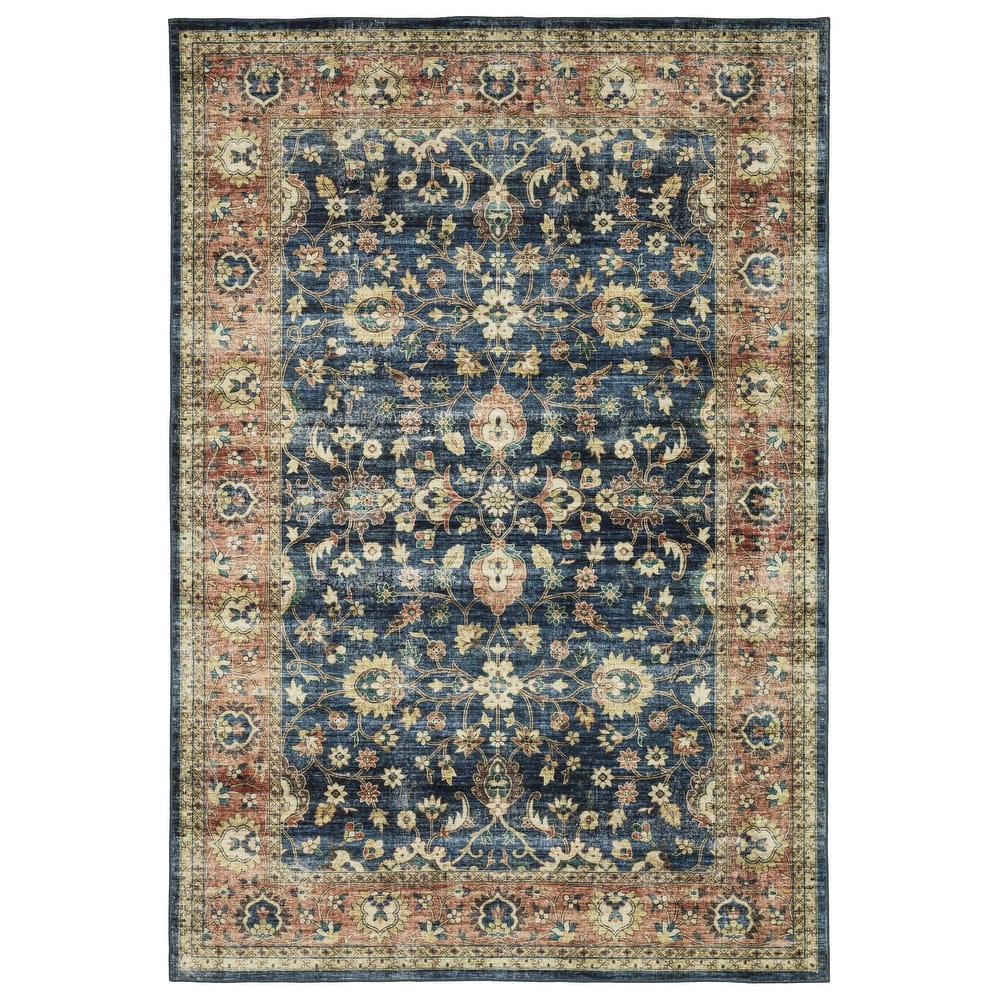 Style Haven Sunderland Traditional Bordered Machine Washable Rug Mat