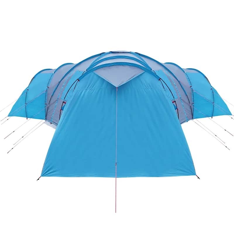 vidaXL Family Tent Dome 12-Person Green Waterproof - 330.7" x 283.5" x 78.7"