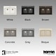 preview thumbnail 21 of 67, Karran Drop-in Quartz 33 in. Double Bowl 50/50 Kitchen Sink Kit