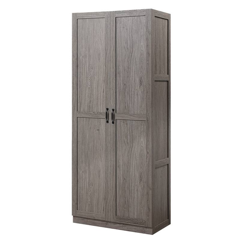 Manhattan Comfort 2-Piece Modern Cornelia Storage Closet