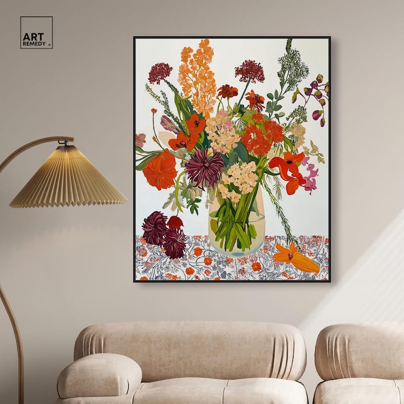 Abundant Blossom Canvas by Art Remedy