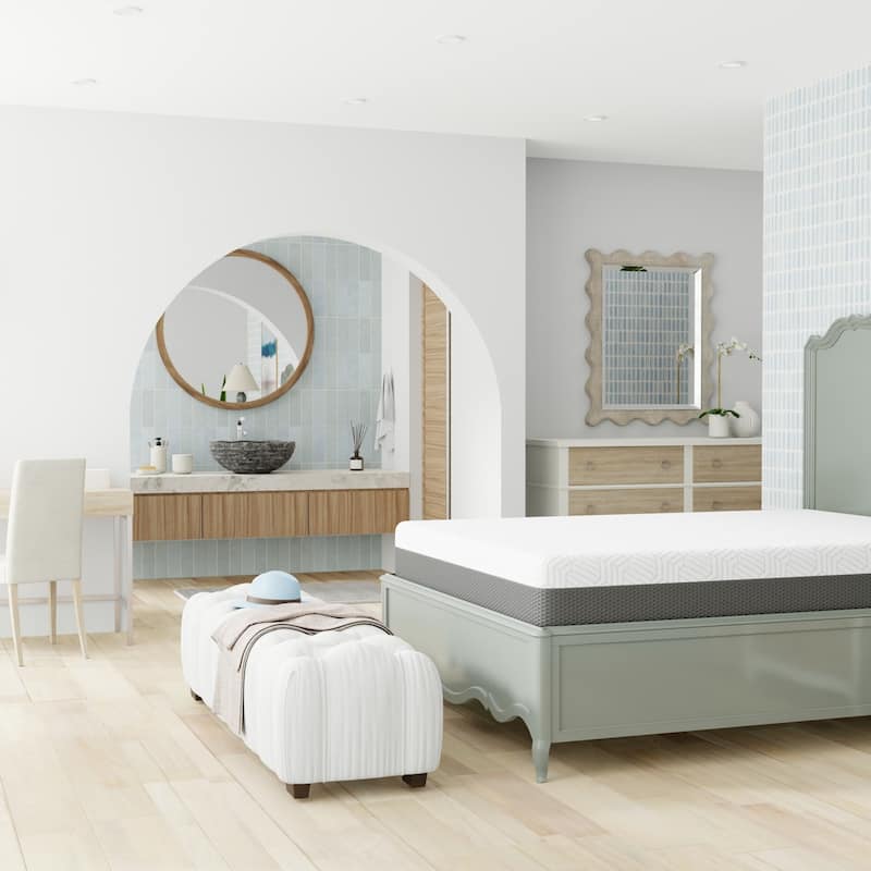 Deluxe 10 Inch Firm Mattress With Cooling Cover