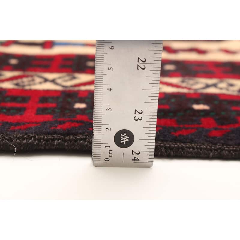 ECARPETGALLERY Hand-knotted Teimani Cream Wool Rug - 3'5 x 6'8