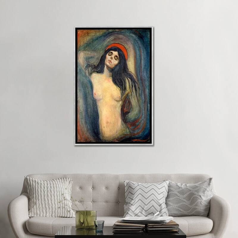 iCanvas "Madonna, 1895" by Edvard Munch Framed