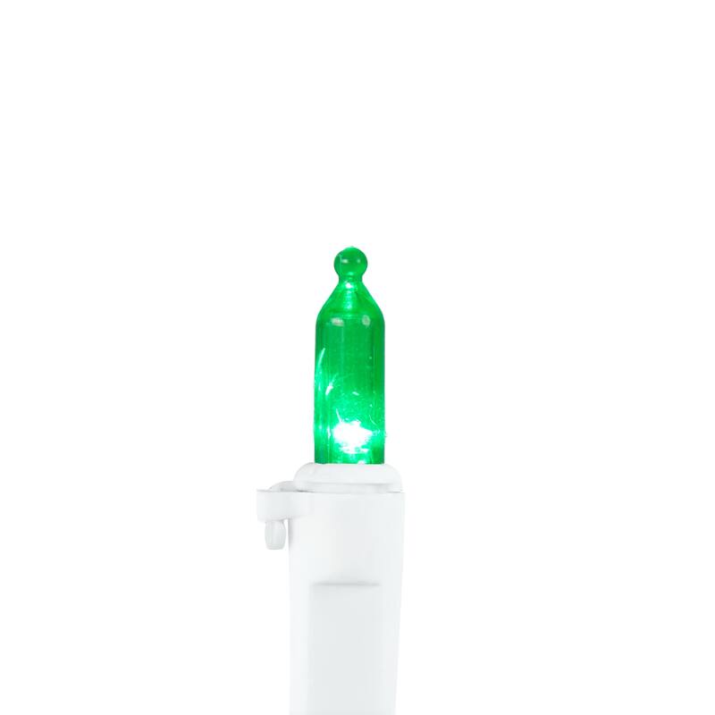 35-Count Multi-Color LED Mini Christmas Light Set 11.25ft White Wire - 11.25'