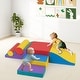 preview thumbnail 2 of 7, Gymax 7 PCS Toddler Climbing Blocks w/Hook & Loop Fasteners & Gift for - Multi