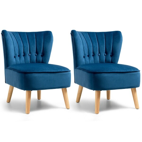 Accent chair best sale wood legs