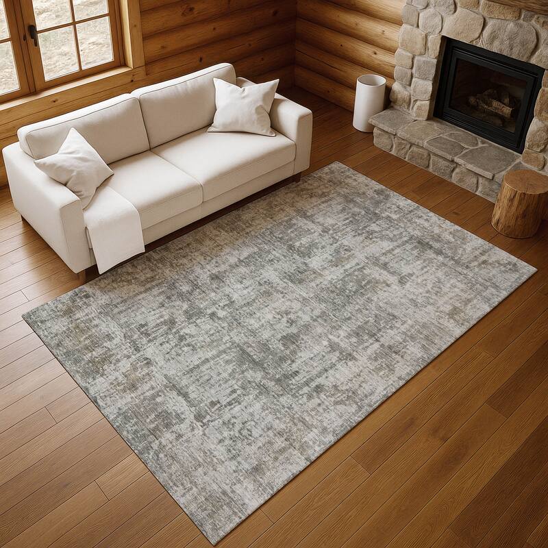 Premium Washable Super Soft Abstract Solid Mayfield Rug