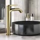 preview thumbnail 35 of 39, 9-12" H Solid Brass Single Handle Bathroom Sink Faucet