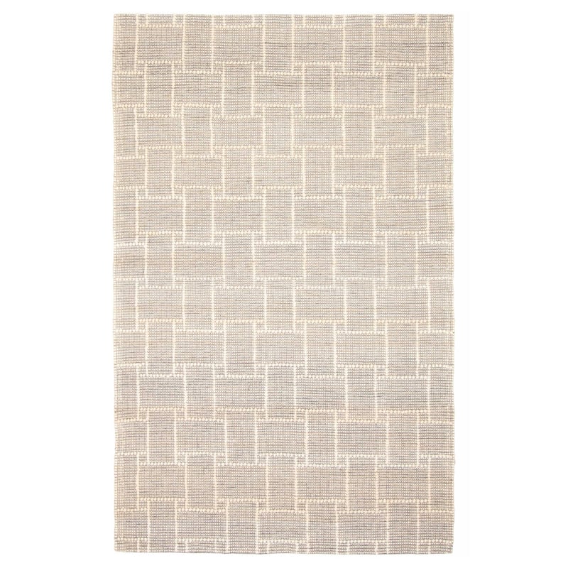 ECARPETGALLERY Braid weave Sienna Cream Wool Rug - 5'0 x 7'11 - Cream - 5'0 x 7'11
