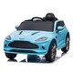 preview thumbnail 28 of 39, Official Licensed Aston Martin 12V Kids Ride-On Car with Remote Control, 4-Wheel Suspension, LED Lights, Music, and USB Port Blue