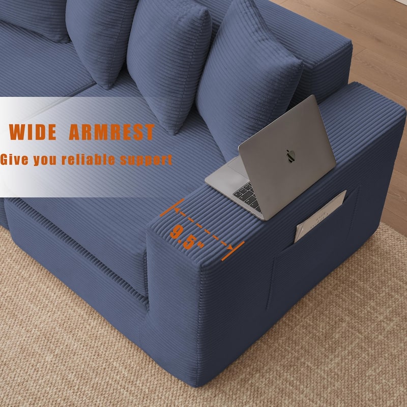 10-in-1 Convertible Sofa Sectional