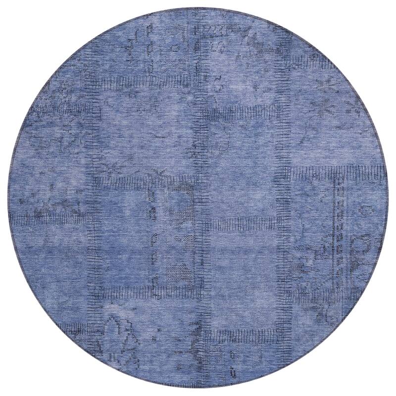 Machine Washable Indoor/ Outdoor Chantille Boho Traditional Rug