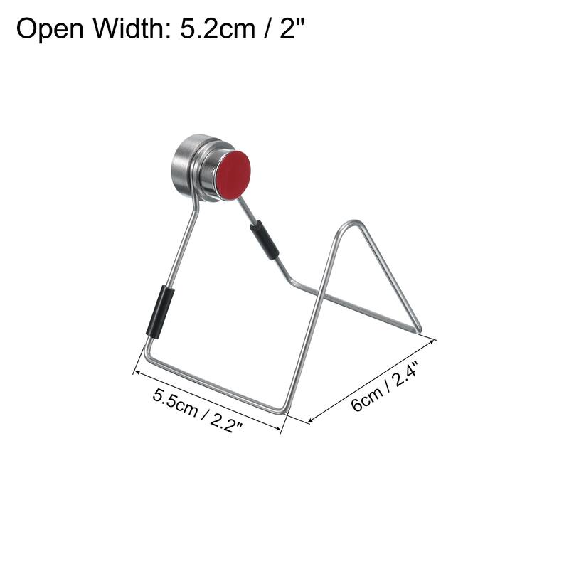 Magnetic Sponge Holder for Kitchen Sink, Stainless Steel Sponge Holder - Silver