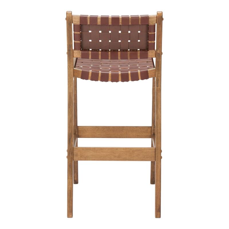 Feder Barstool Brown