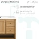 preview thumbnail 8 of 13, Chateau 36" Bathroom Vanity In Natural Oak