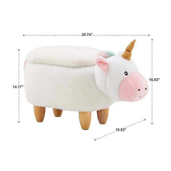 Unicorn ottoman sales