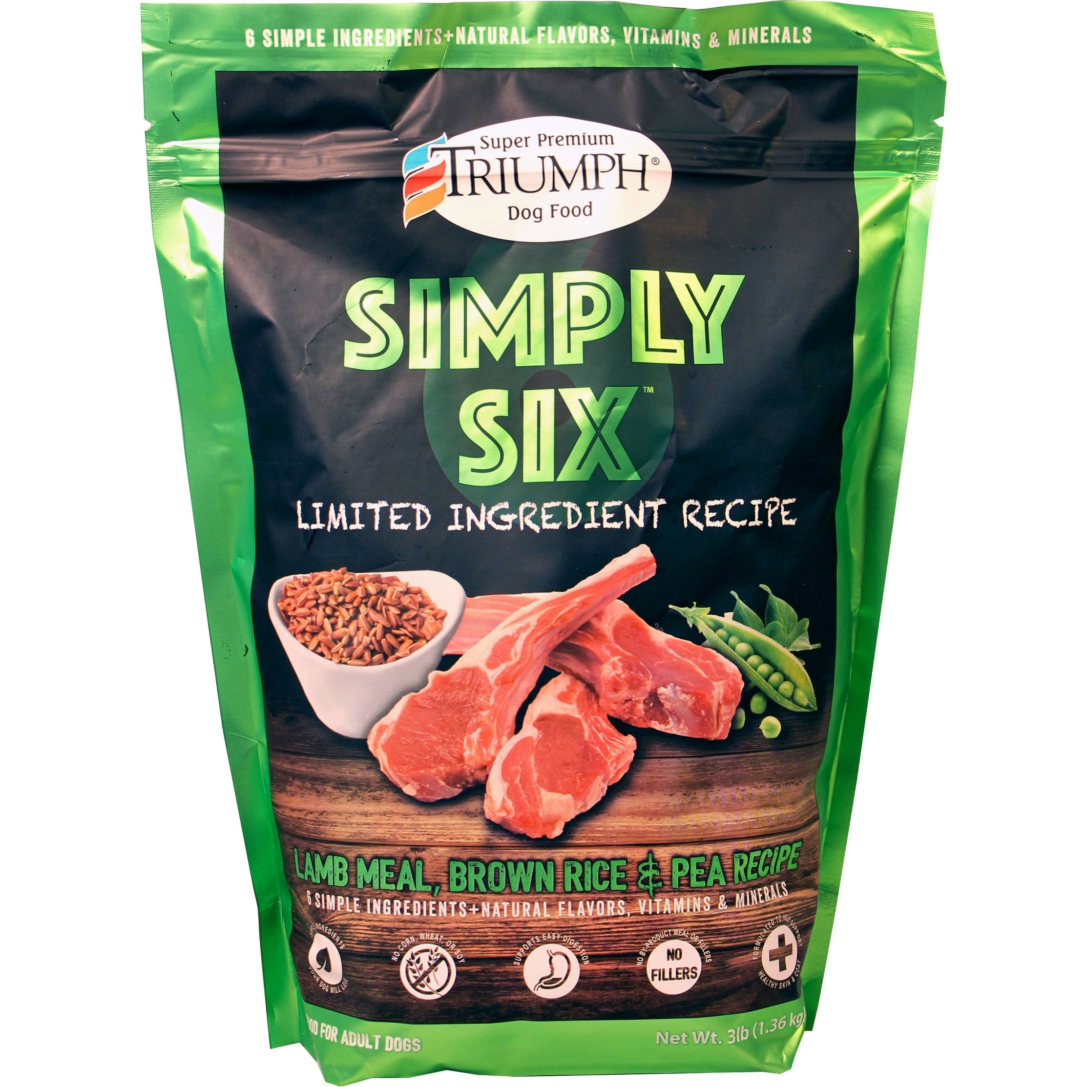 Simply six dog food on sale