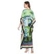 preview thumbnail 4 of 24, Womens Swim Cover Ups Dress Polyester Digital Print Caftan Full Length Maxi with Sleeve Night Gowns and Robes for Ladies Girls
