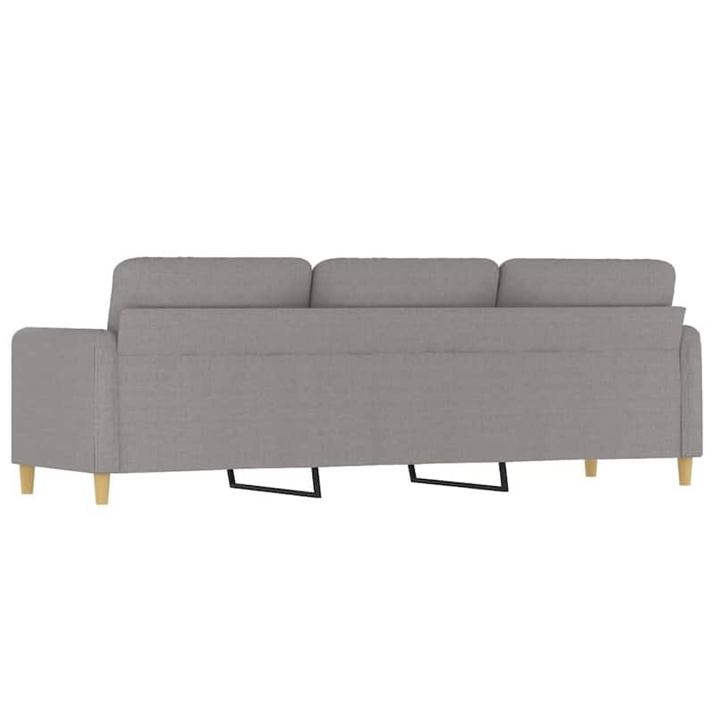 vidaXL Sofa Chair Living Room Accent Upholstered Chair with Armrest Fabric