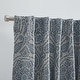 preview thumbnail 8 of 14, Giovanni Medallion Blackout Window Curtain Panel
