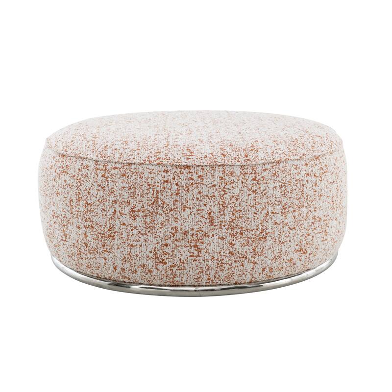 Sahara Pattern Fabric Ottoman