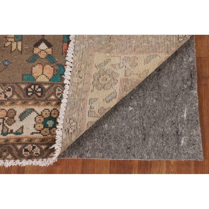 Tribal Bakhtiari Persian Vintage Area Rug Hand-Knotted Wool Carpet - 6'9"x 10'4"