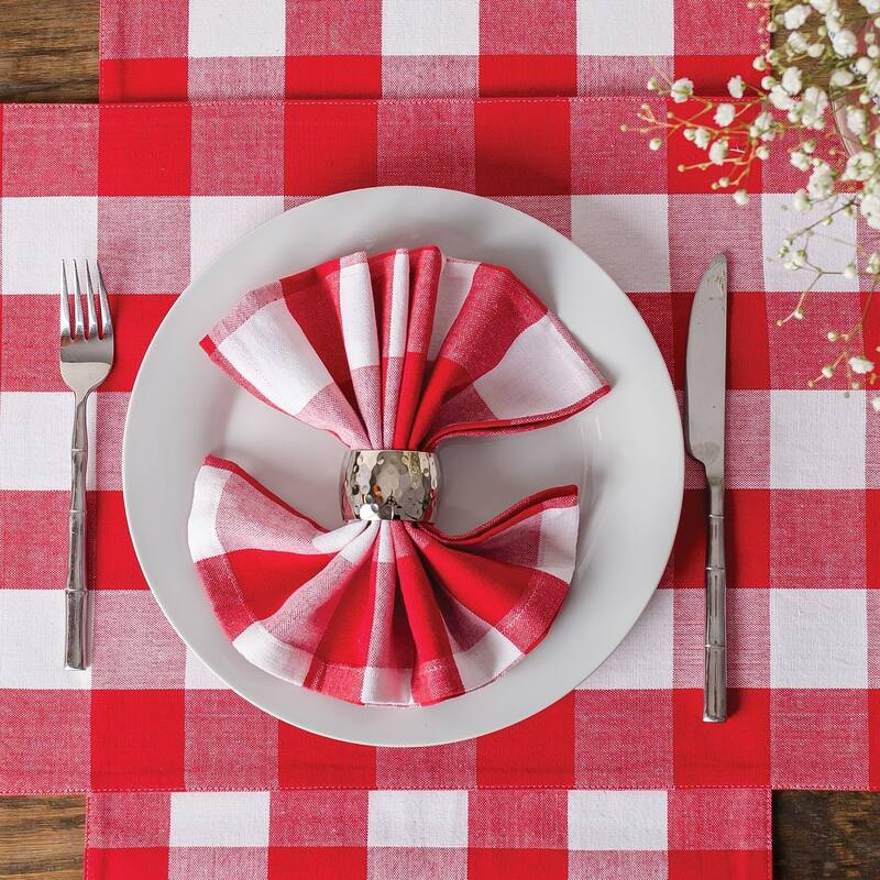 Franklin Red July Fourth Napkin Set of 6 - Set of 6