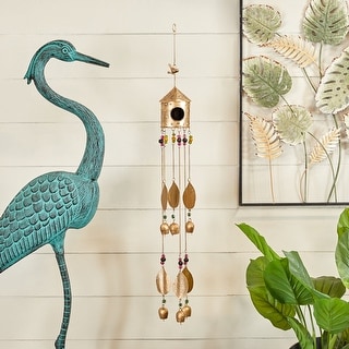 Gold Iron Rustic Windchime