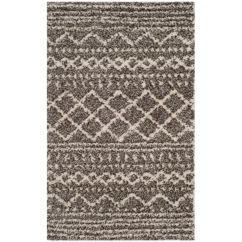 SAFAVIEH Arizona Shag Lotta Moroccan 1.2-inch Thick Rug