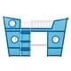 preview thumbnail 3 of 16, Modern Style Solid Wooden Frame Full Size Boat Shape Bed, Loft Bed with Ladder and Windows & Fuardrails, Easy Assembly