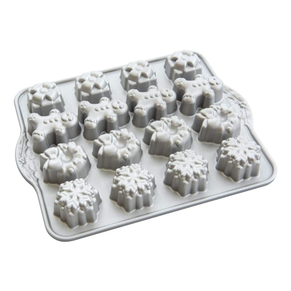 Nordic Ware Holiday Tea Cakes - Silver