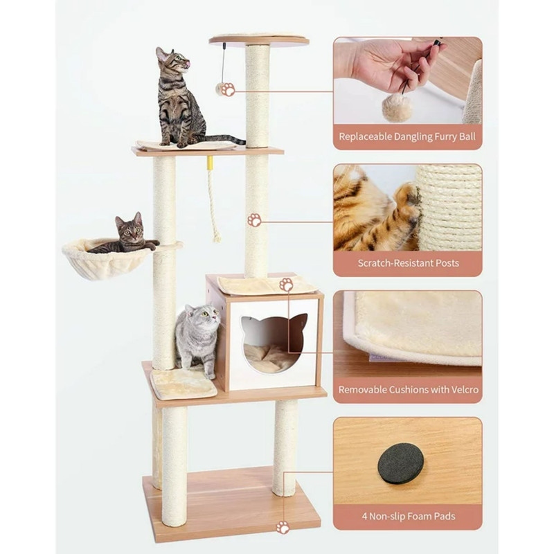 Bed bath and beyond cat tree new arrivals