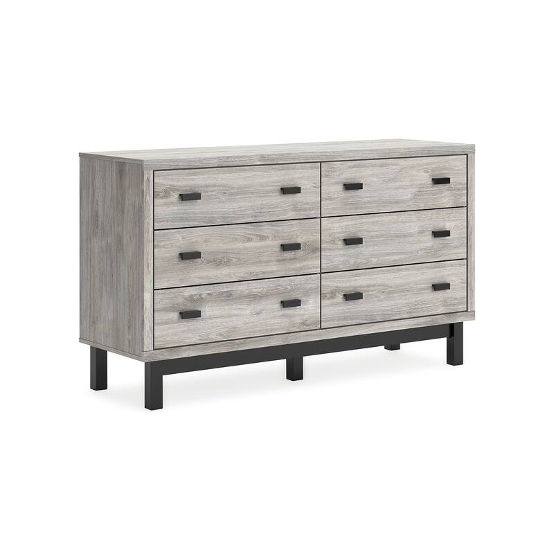 Signature Design by Ashley Vessalli Black/Grey Dresser