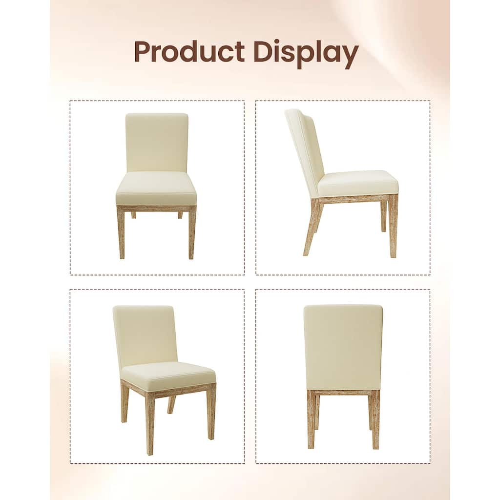 Multiple pieces of medieval-style dining chairs Wood Legs