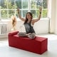 preview thumbnail 20 of 39, Avana Kami Convertible Chaise / Yoga & Massage - 2-In-1 Ottoman with Concealed Fold Out Yoga Lounge Chair, Microvelvet