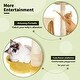 preview thumbnail 20 of 100, EROMMY Cat Tree – Multi-Level Cat Tower with Sisal Scratching Posts & Swing Ball, Modern Cat Furniture for Indoor Cats