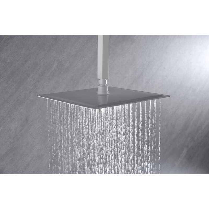 Rain Shower Head High Pressure Rainfall Showerhead Water Saving