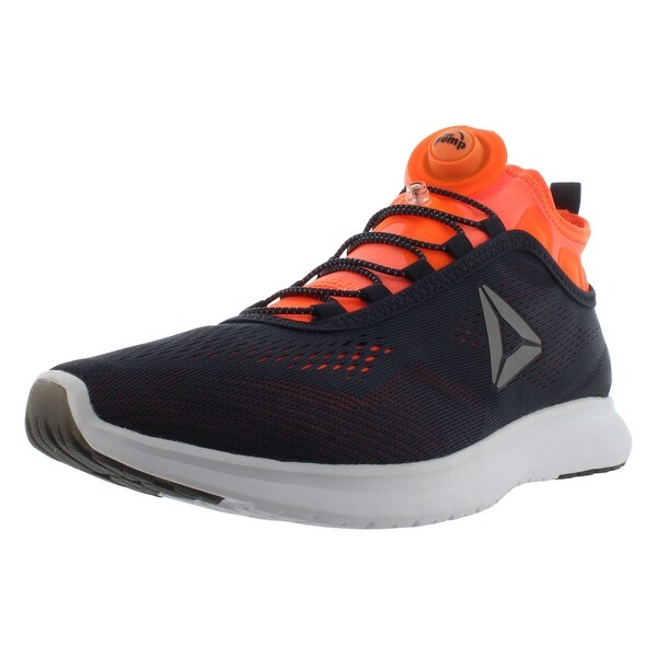 reebok pump mens orange