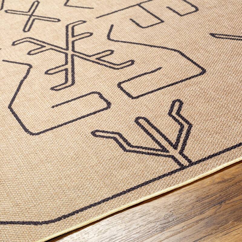 Saly Recycled Transitional Moroccan Washable Area Rug