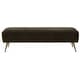 preview thumbnail 4 of 7, SAFAVIEH Couture Salome Bench - 60.2 in. W x 20.9 in. D x 18.1 in. H Antique Brass
