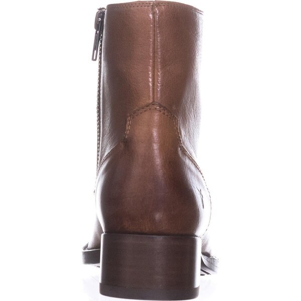 frye brooke short leather bootie