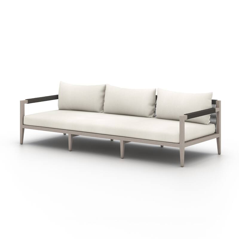 Atwood Outdoor Sofa-93"-Bronze - 93.0W x 34.25 x 30.0H
