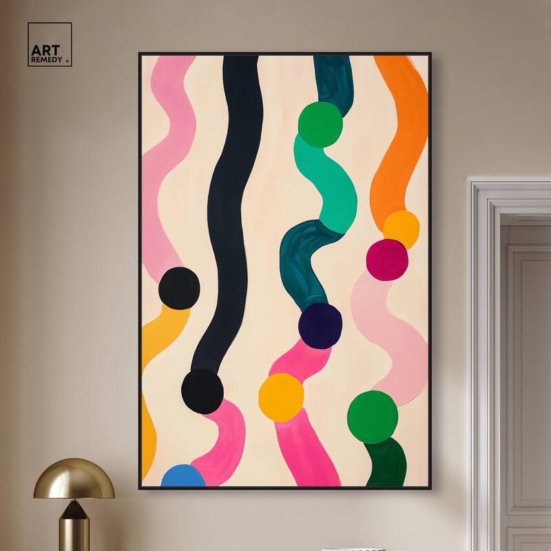 Pearl Colors II Canvas by Art Remedy