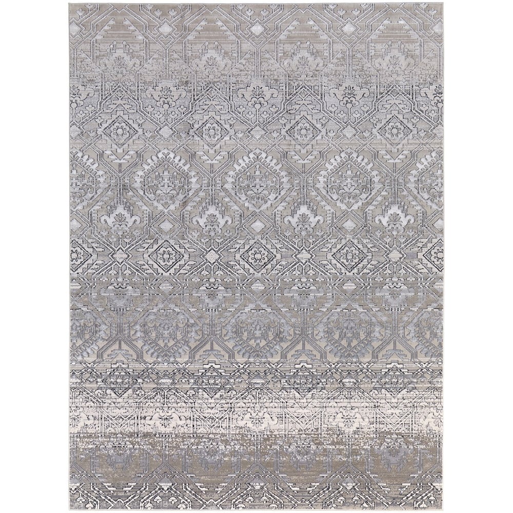 Grand Bazaar Adana Machine Made Distressed Transitional Area Rug