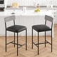 preview thumbnail 7 of 6, Small End Table, Round End Table with 3 Shelves, Night Stand Accent Coffee Table with Steel Frame for Small Spaces Grey